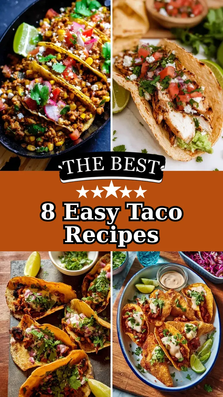 8 Easy Chicken Tacos Recipes for Taco Tuesday