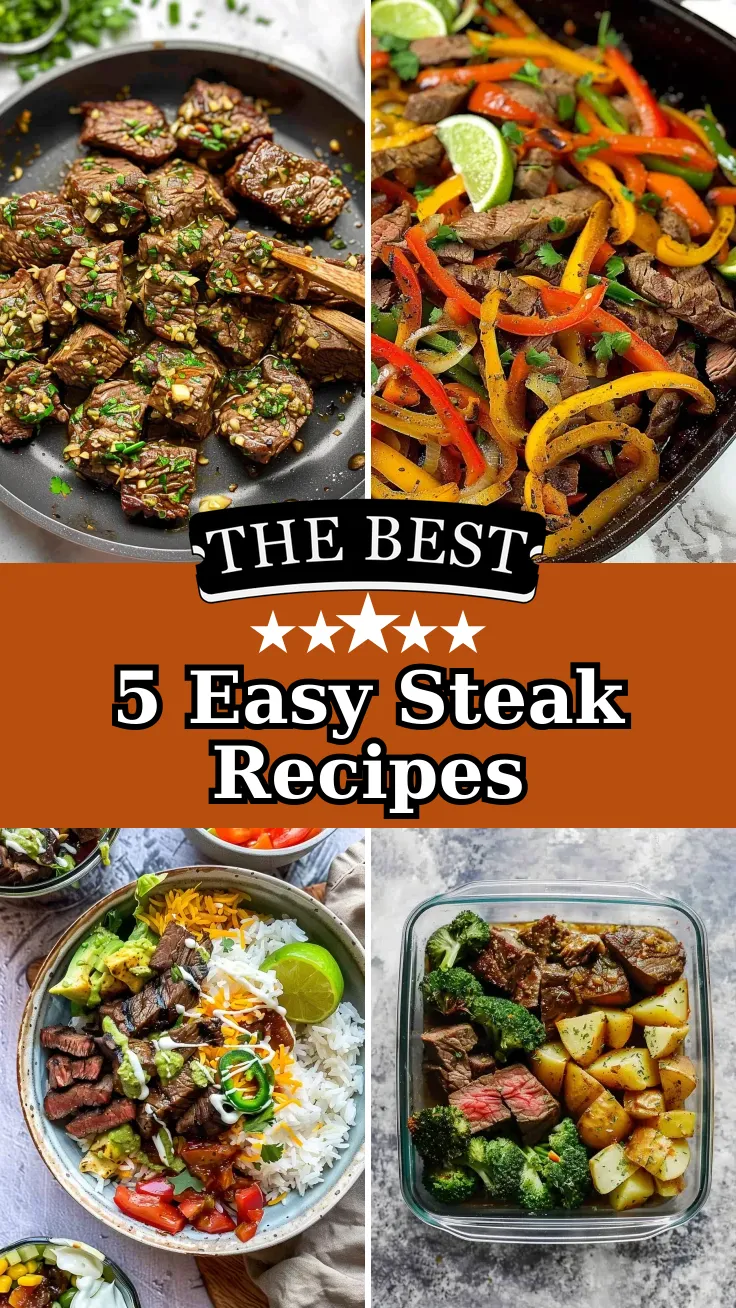 5 Easy Steak Meal Prep Recipes for Busy Weeknights