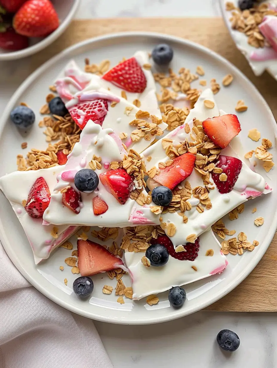 Frozen Yogurt Bark