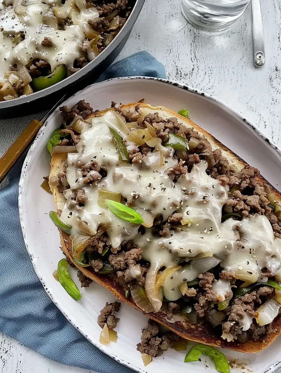 Ground Beef Philly Cheesesteak Meal Prep (25 minutes)