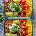 Ground Turkey Taco Meal Prep