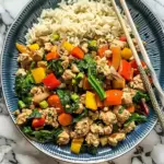 Healthy Turkey Stir Fry Meal Prep
