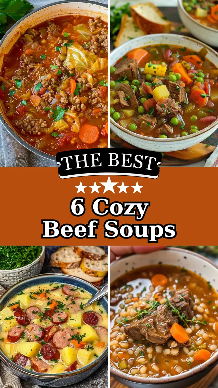 6 Hearty Beef Soup Recipes for Cozy Nights