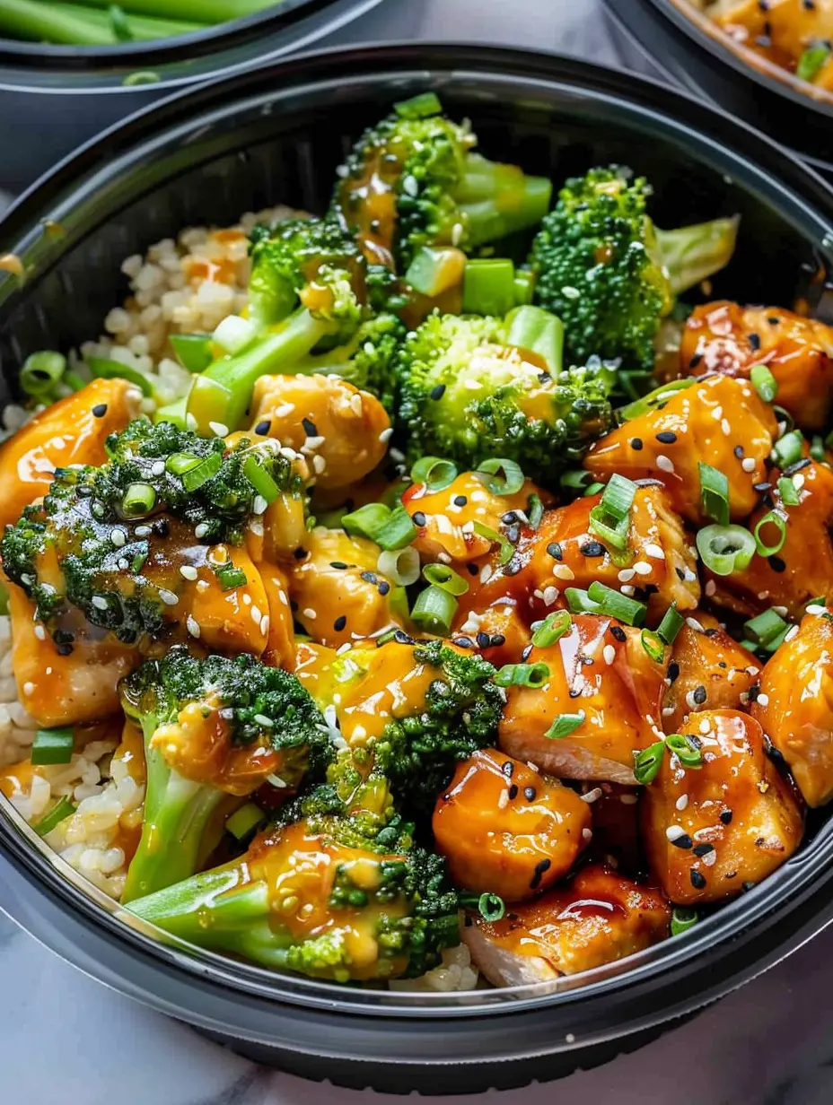 Honey Garlic Chicken Meal Prep