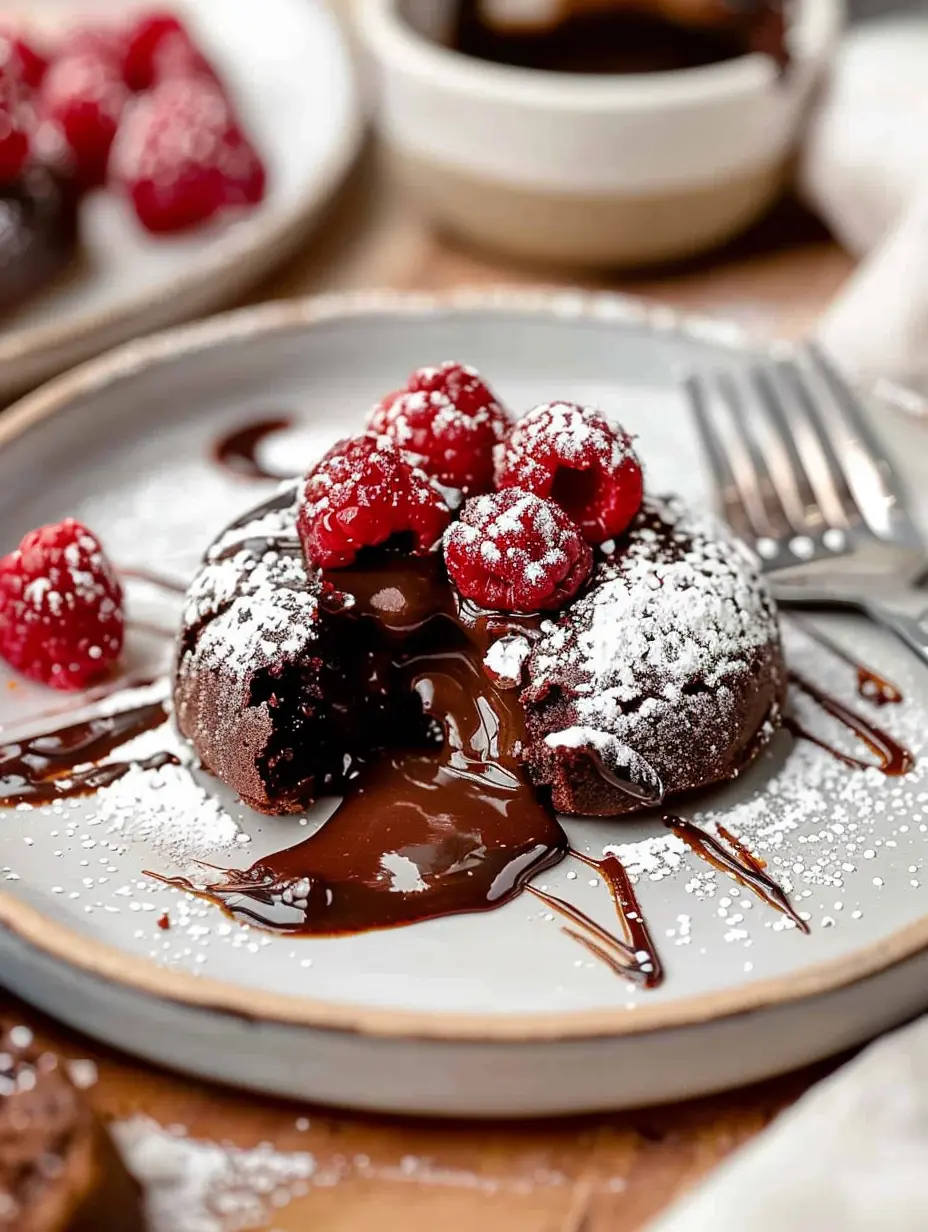 Low Cal Lava Cake