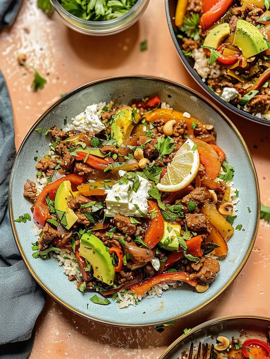 Mediterranean Beef Skillet