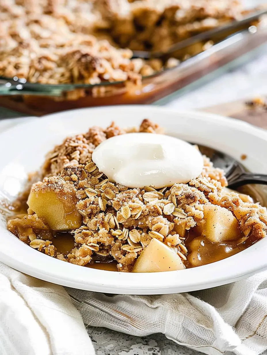 Old Fashioned Apple Crisp