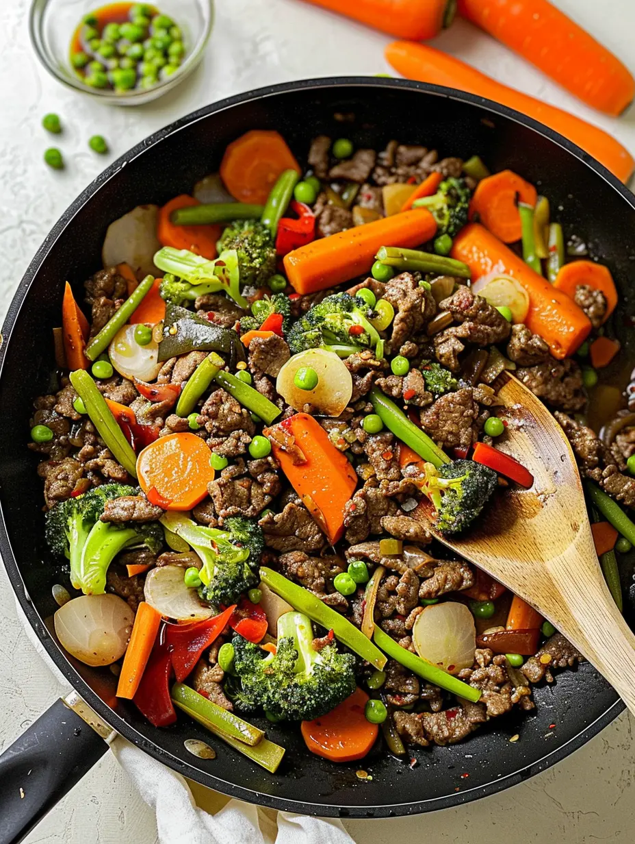 One Pan Beef & Veggies