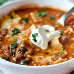 One Pot Lasagna Soup