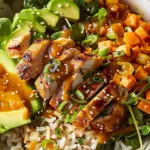 Peanut Chicken Protein Bowls