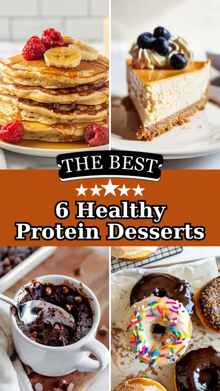 6 Protein Desserts for a Healthy Sweet Tooth