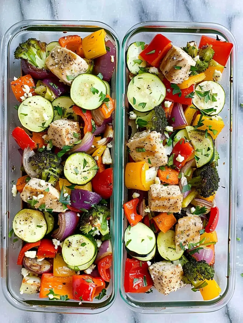 Sheet Pan Dinner Meal Prep