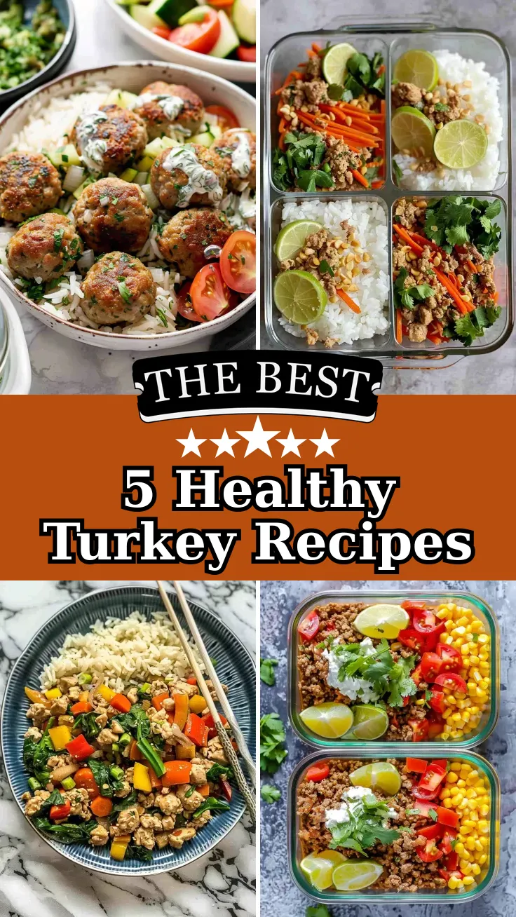 5 Simple Turkey Meal Prep Recipes for the Week