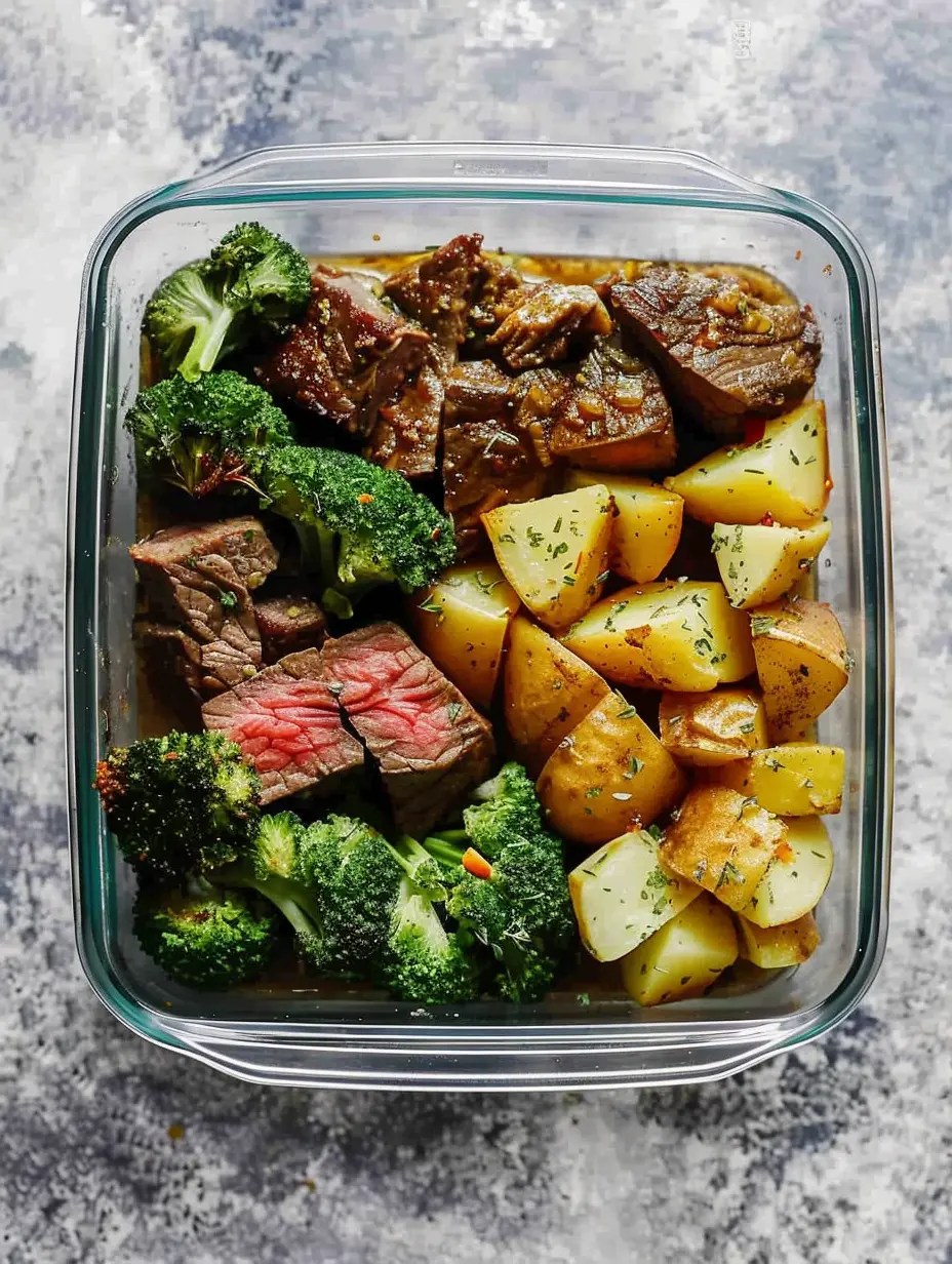 Steak and Potatoes Meal Prep