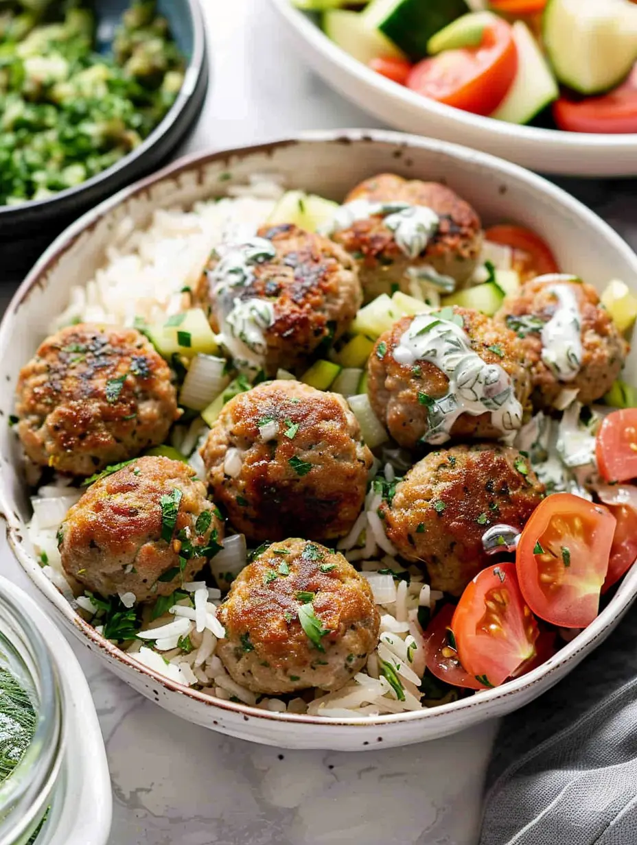 Turkey Meatball Meal Prep