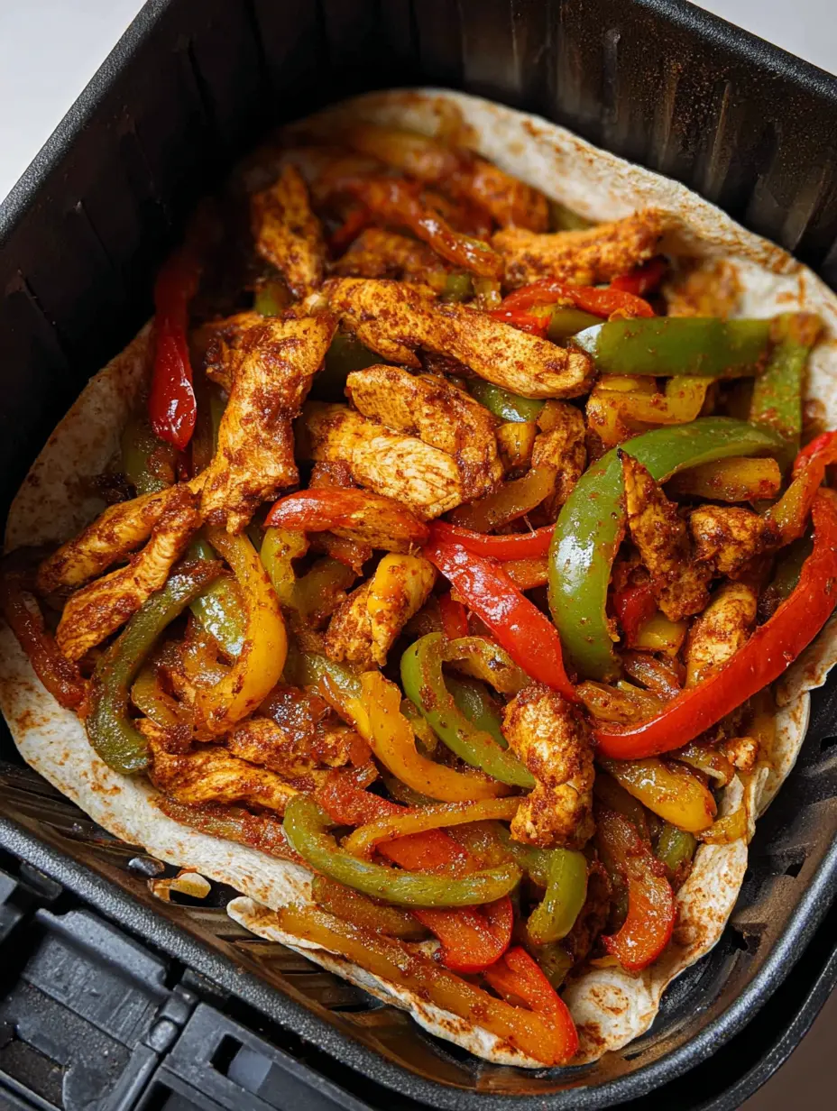 Air Fryer Chicken Fajitas