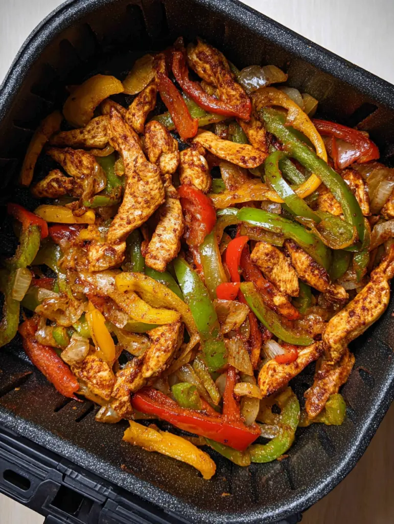 Air Fryer Chicken Fajitas