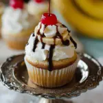Banana Split Cupcakes