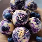 Blueberry Cheesecake Protein Bites