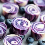 Blueberry Swirl Yogurt Bites