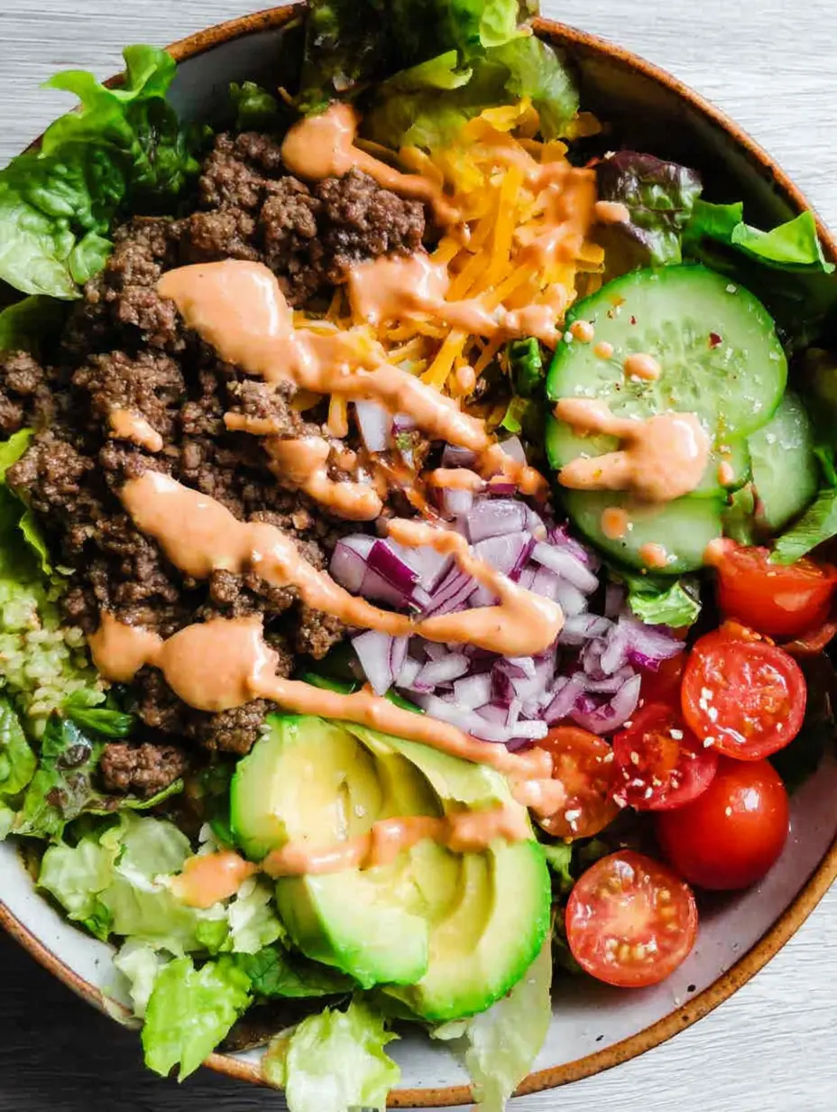 Burger Bowls (Low Carb)
