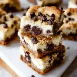 Chocolate Chip Cheesecake Bars
