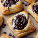 Chocolate Cream Cheese Danish