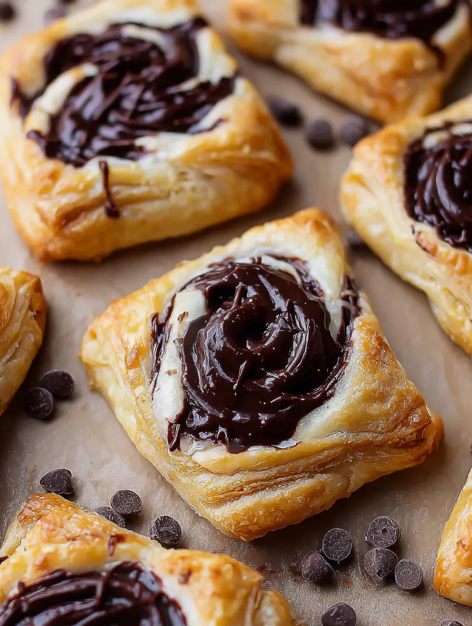 Chocolate Cream Cheese Danish