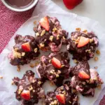 Chocolate Strawberry Banana Yogurt Clusters