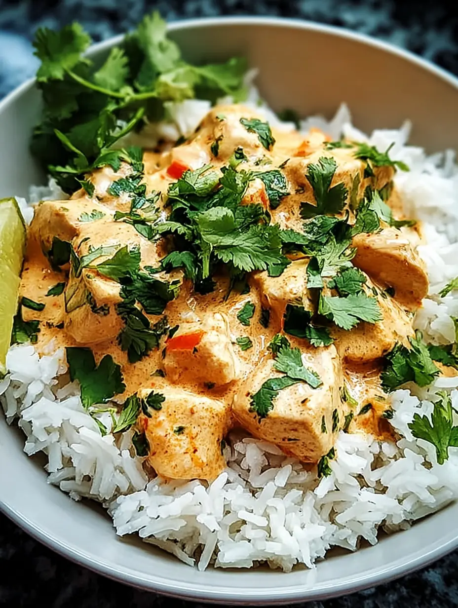Coconut Chicken Rice Bowl