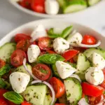 Cucumber Caprese Salad