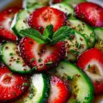Cucumber Strawberry Salad
