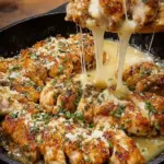 Garlic Parmesan Chicken Skillet