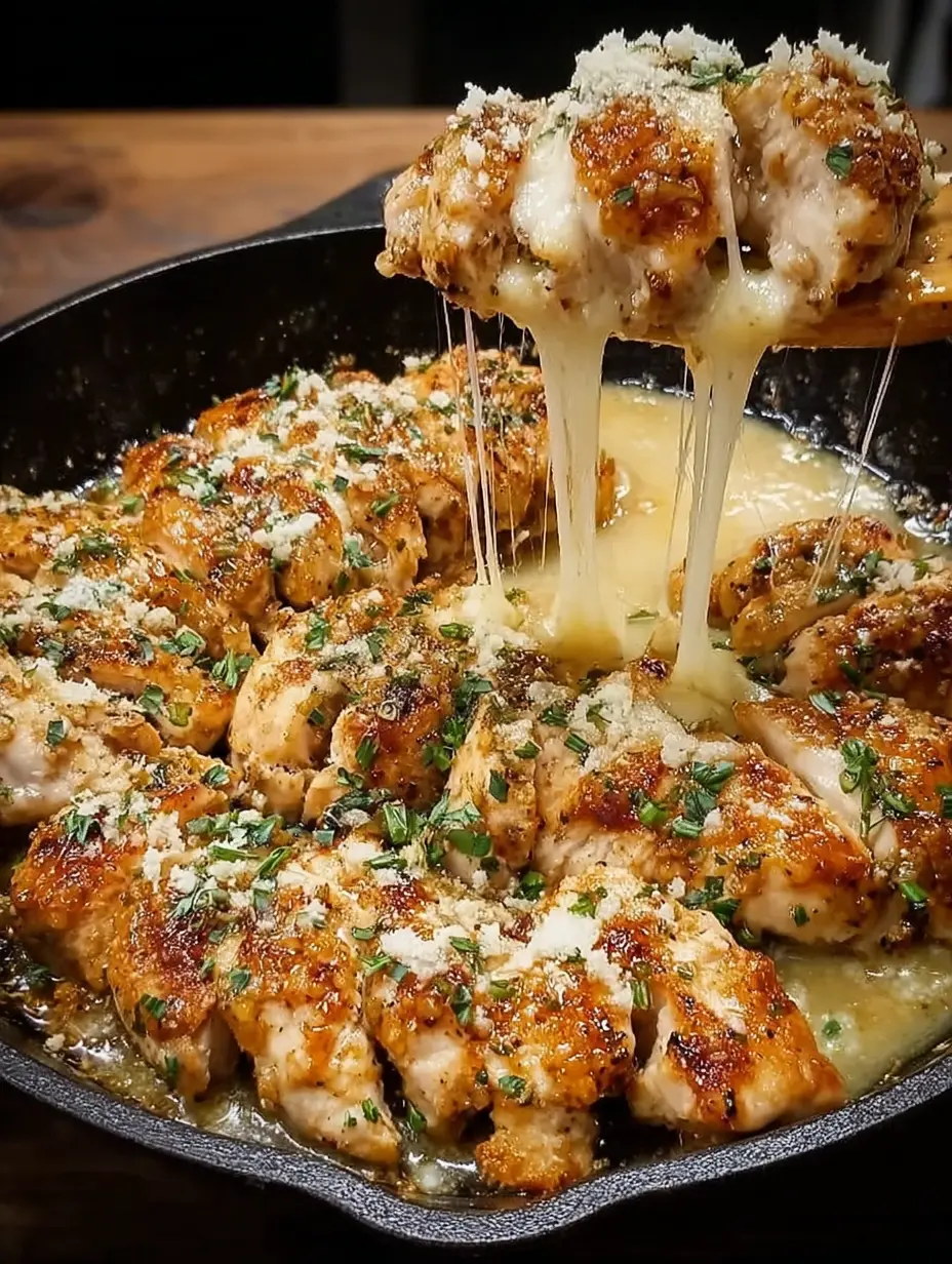 Garlic Parmesan Chicken Skillet