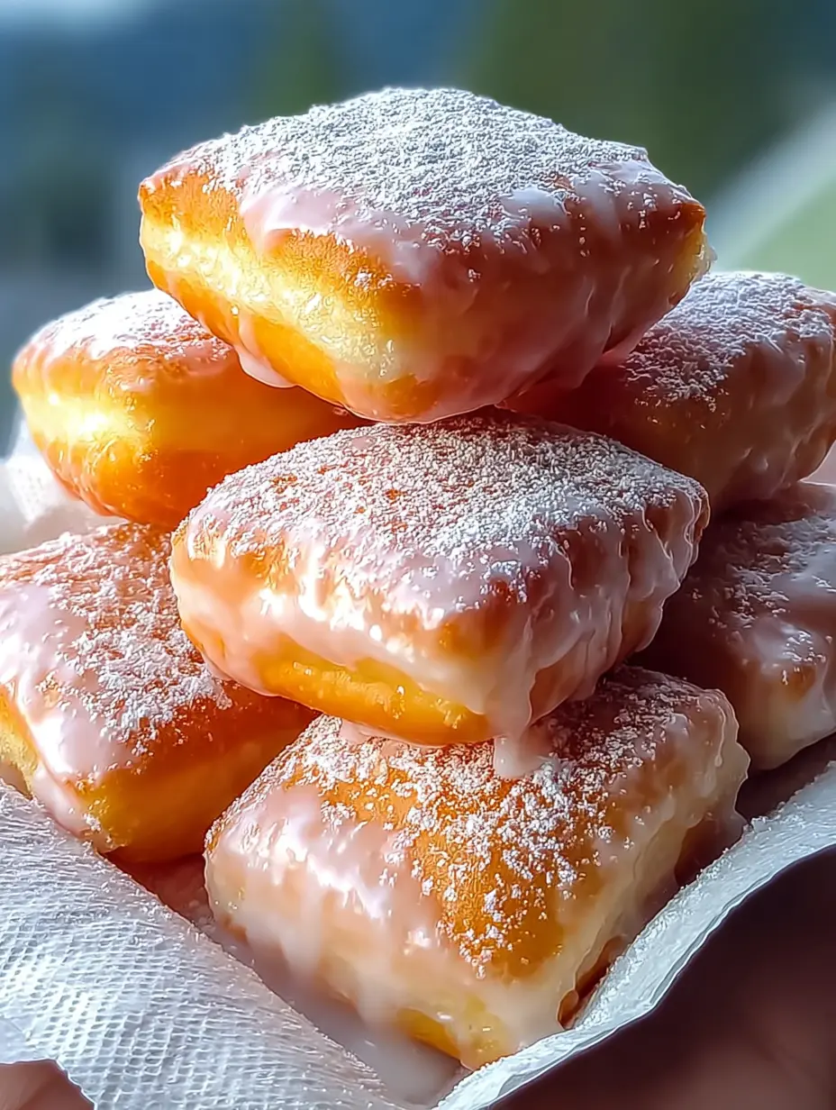 Glazed Buttermilk Beignet Square
