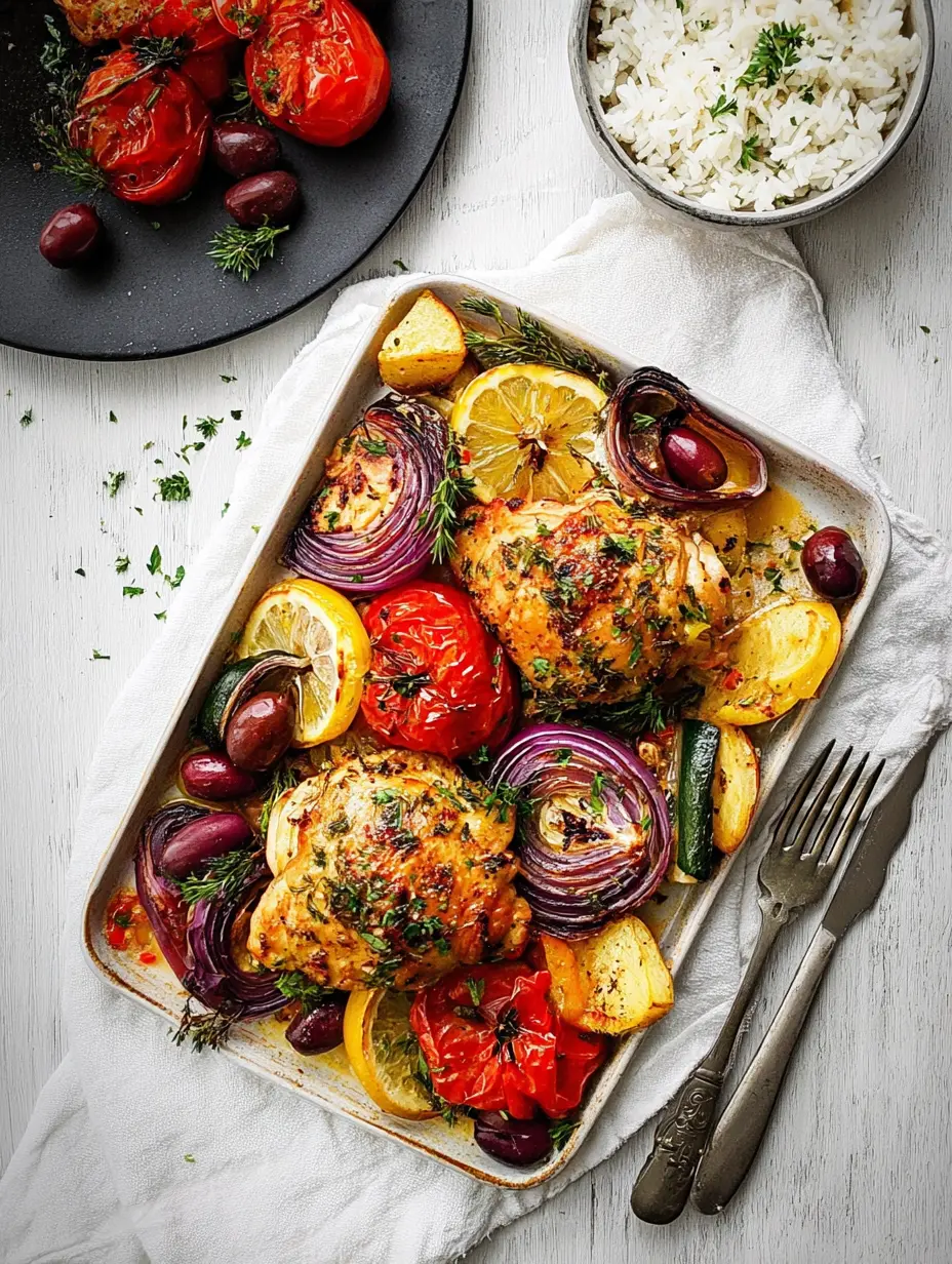 Greek Sheet Pan Chicken