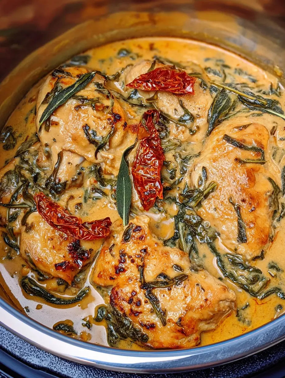 Instant Pot Tuscan Chicken