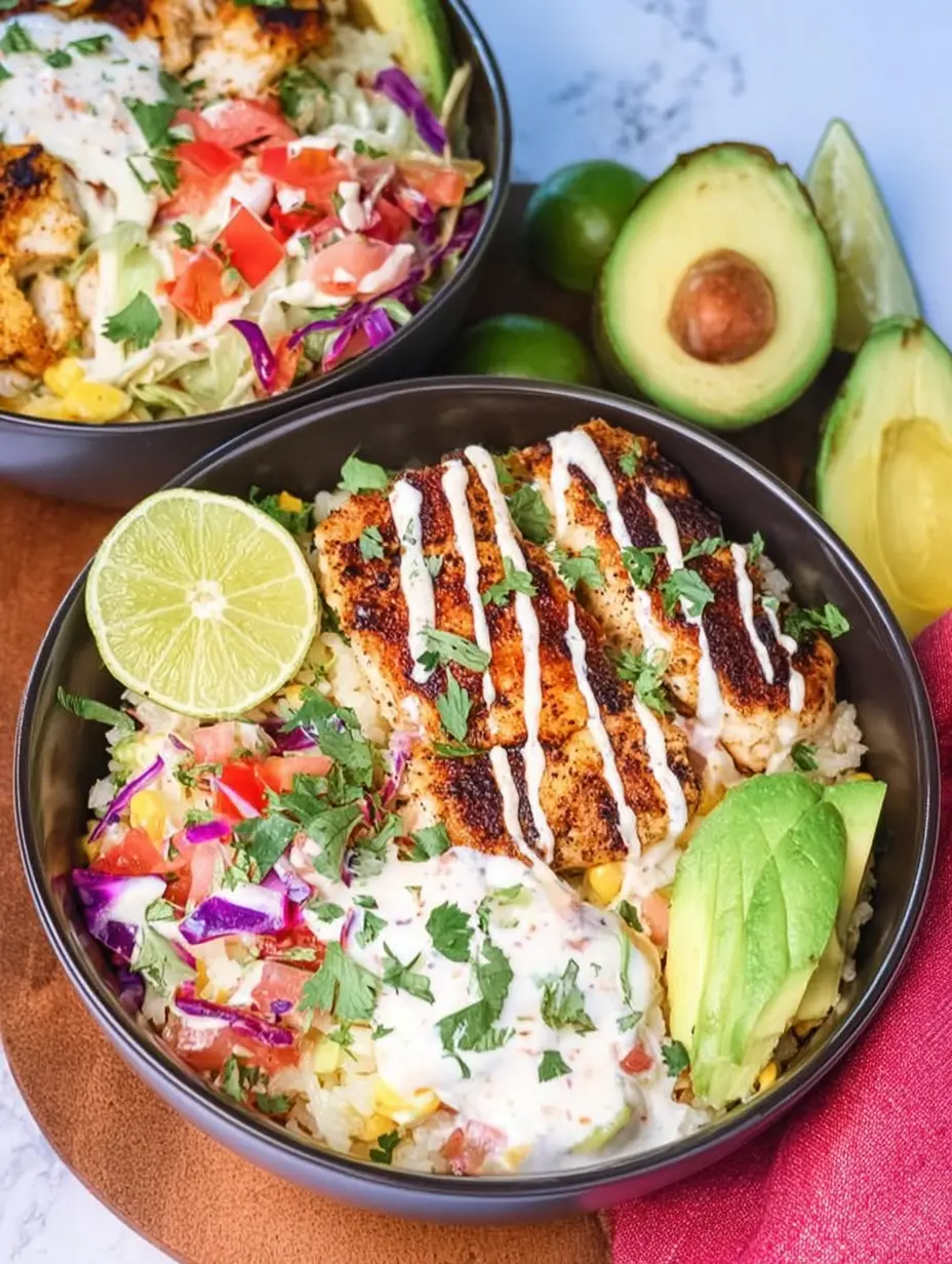 Low Carb Fish Taco Bowls