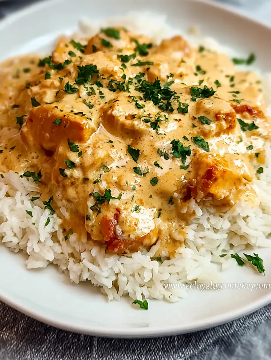Smothered Chicken and Rice