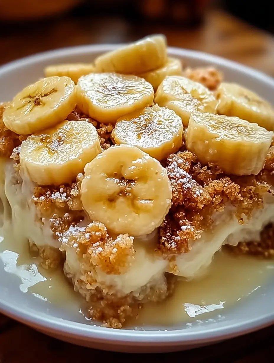 Southern Banana Cobbler
