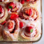 Strawberry Cinnamon Rolls