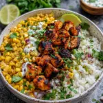 Street Corn Chicken Bowl