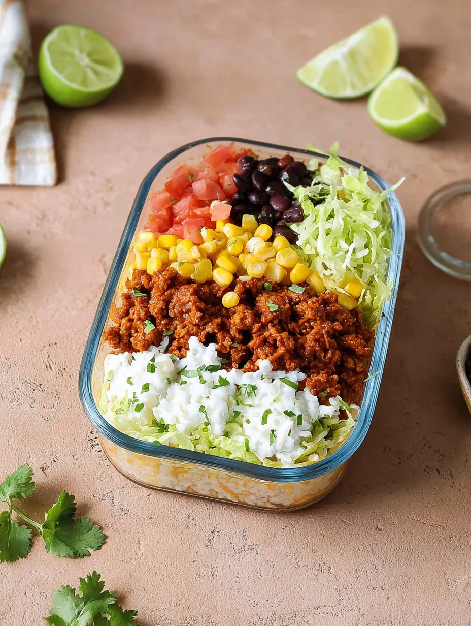 Turkey Taco Salad Bowls